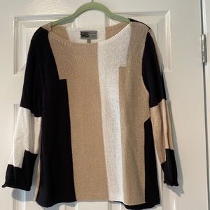 Habitat knit top Long sleeve L NWOT